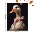 thumbnail image 3 of Cute Duck Pink Bow Canvas Wall Art, Perfect Wall Decor for Living Room Bedroom Dining Room Kitchen Office Hallway, 3 of 8