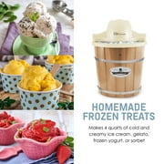 Elite EIM-924L 4-Qt. Old Fashioned Electric Ice Cream Maker