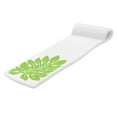 thumbnail image 1 of Open Box TRC Sunsation 1.75" Thick Foam Lounger Raft Pool Float, Green Leaf, 1 of 9