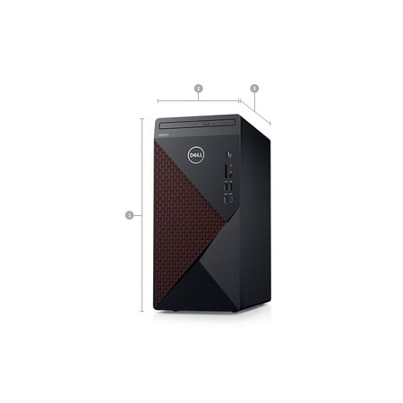 Dell Vostro 5880 Desktop (2021) | Core i7 - 2TB HDD + 512GB SSD - 16GB RAM - RTX 2060 | 8 Cores @ 4.8 GHz - 10th Gen CPU - 6GB GDDR6
