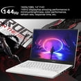 thumbnail image 3 of ASUS ROG Zephyrus G14 Gaming Laptop, 14" FHD 144HZ Display, AMD Ryzen 7 5800HS(Up to 4.4 GHz), NVIDIA GeForce RTX 3060 Graphics, 24GB RAM, 512GB SSD, WiFi 6, Windows 11 Home, Moonlight White, 3 of 5