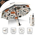 thumbnail image 3 of Halloween Themed Elements Extra Large Automatic Umbrella, UV Protection, Waterproof, Auto Open and Close, 3 of 7
