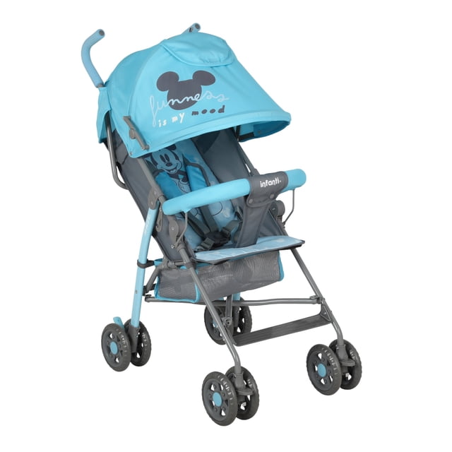 Carriola Bastón De Bebé Mickey Disney Ultra Ligera Plegable