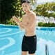 thumbnail image 4 of Bañador para hombre, antivergüenza, holgado, de secado rápido, conjunto de traje de baño tipo bóxer, pantalones de playa, equipo de natación para aguas termales, 4 of 5