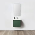 thumbnail image 5 of 20" Freestanding Bathroom Vanity with Sink & LED Mirror & LED Medicine Cabinet - Aventurine Green, 5 of 11