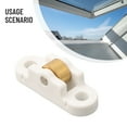 thumbnail image 2 of Old-Fashioned Sliding Shutter Pulley Screen Shutter Stainless Steel Copper Wheel, 2 of 9