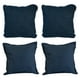 thumbnail image 1 of Set de 4 Cojines Decorativos (2 Cuadrados + 2 Cuadrados Grandes) Rivo Azul, 1 of 7