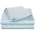 thumbnail image 1 of Drap de Paisley Italien Riche en Coton 600 Fils Très Grand-Blue, 1 of 5