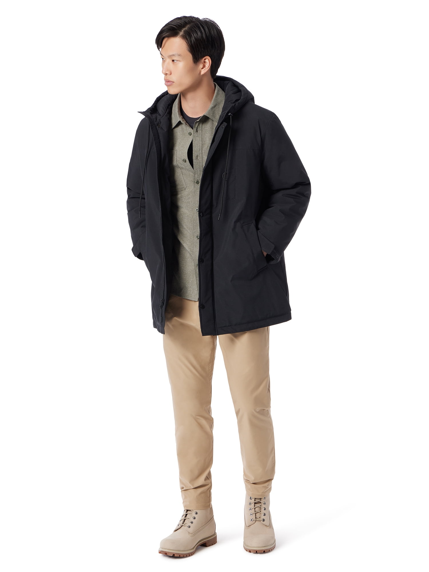 Bass & Co. Men's and Big Men's Storm Coat, Sizes S-XXXL