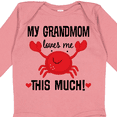 thumbnail image 4 of Inktastic Grandmom Loves Me Grandchild Gift Boys or Girls Long Sleeve Baby Bodysuit, 4 of 5