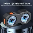 thumbnail image 4 of Bicycle Devil Eye Light Tail Light Devils Eyes Waterproof Bike Lights for Nig,., 4 of 8