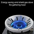 thumbnail image 4 of Simple Energy Saving Cover Fire Proof Windshield Windproof Bracket For Stove 9 Opening Non Slip Stove Windshield Wok Ring For Burner Stove, 4 of 9