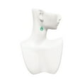 thumbnail image 3 of Delight Jewelry Acrylic Small Paw Green Open Heart French Earrings, 3 of 4