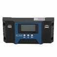 thumbnail image 3 of Regulador de carga Solar Bling Bling 12V 24V 4 puertos USB 40A pantalla LCD, 3 of 12