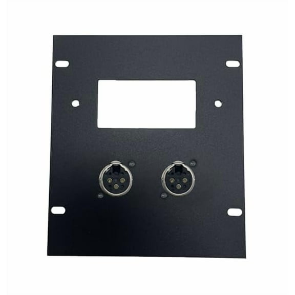 PROCRAFT FPML-1DEC2X-BK Recessed Stage Pocket/Floor Box 1 Decora Hole 2 ""D