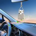 thumbnail image 4 of HBYJLZYG Car Accessories Automotive Diamond Perfume Bottle Pendant Car Perfume Bottle Car Pendant Rearview Mirror Car Car Hanging Empty Bottle, 4 of 7