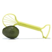 Mainstays 4 In 1 Avocado Fruit Tool, Pits, Cuts, Slices and Mashes, Green