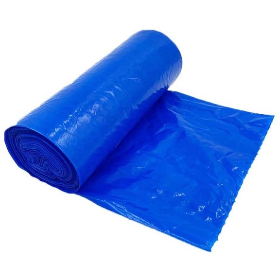 Commercial Grade Dog Poop Bags - Heavy Duty Pet Waste Removal Bag For Dogs, Cats, and Other Animals, Unscented, Blue, 8.5" W x 14" L, 1 Mil, 0.001 Inch, 1 Roll of 200 Bags