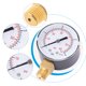 thumbnail image 3 of 1 Mini manómetro para combustible o agua, manómetro de doble escala 0 -4bar / 0-60psi NPT, 3 of 4