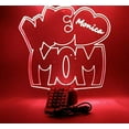 thumbnail image 5 of We Love Mom Heart Night Light Up Table Lamp LED Personalized Name Engraved Colorful Bright Home Room Decor, Our Newest Feature - It's Wow, with Remote, 16 Colors, Free Engraved, Great Gift, 5 of 11