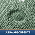 thumbnail image 4 of Tapete para Baño Alfombra Antideslizante, Tapete para Piso Lavable a Máquina con Microfibras Suaves Absorbentes de Agua, Baño de Felpa Gruesa, Superabsorbente, 4 of 4