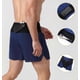 thumbnail image 5 of Marathon Running Shorts Men 2 In 1 Quick Dry Workout Training Fitness Jogging Multi-Pocket Man Gym Sport Shorts with Waist Pouch, 5 of 5