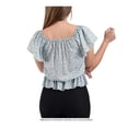 thumbnail image 3 of Blusa Ocean Pacific Talla EG Verde MC Mariposa, 3 of 4