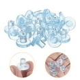 thumbnail image 3 of Uxcell 26Pack 8mm/0.31 Topes de Vidrio para Mesa con Vástago para Mesa de Patio y Gabinete, Se Ajusta a Agujero de 1/3 Pulgada, Transparente, 3 of 7