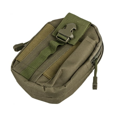 Molle Pouch - Tactical Molle EDC Pouch, Compact Multipurpose Utility Water-Resistant Gadget Belt Waist Bag with Cell Phone Holster Holder