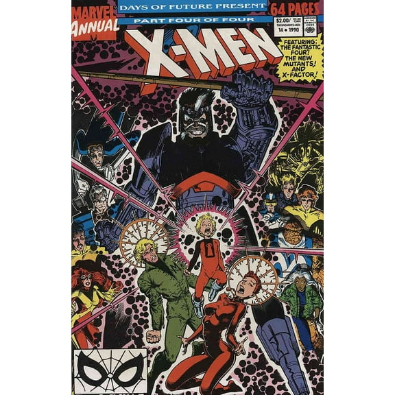 Uncanny X-Men, The Annual #14 VF ; Marvel Comic Book