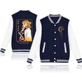 thumbnail image 4 of Vestes de Baseball Unisexes à la Mode Anime Demon Slayer Rengoku Kyoujurou Vestes de Baseball Manteau à Manches Longues pour Hommes Automne Hiver, 4 of 4