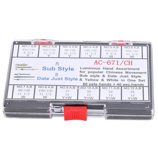 Mano De Reloj Luminosa, Manecillas De Movimiento De Reloj Pequeño, Para Relojeros, Trabajadores De Reparación De Relojes, Fabricación De Relojes, Reparación De Relojes Ccdes Otros