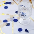 thumbnail image 5 of Efavormart 54 Grams Round Paper & Foil Metallic Table Confetti Dots, Balloon Confetti Decor - Gold | Navy | White | Champagne, 5 of 9