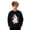 Black, variant on Gyexs Big Girls Halloween Shirts Fall Winter Clothes, Halloween Graphic Tees, Festival Outerwear