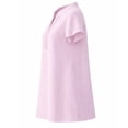 thumbnail image 3 of Blusa George para Mujer, Manga Corta Rosa Talla Eg, 3 of 4