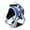 Blue-L, variant on Reflective Dog Harnesses For Small Dogs Harness Collar Dog Vest Walking Dogs Harness And Leash Adjustable Lead Leash