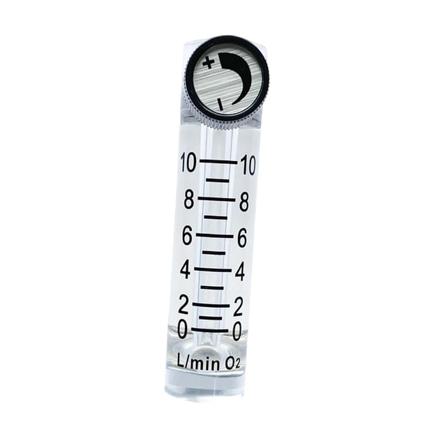 Medidor de flujo de oxígeno Control de flujo para concentrador de aire de oxígeno Medición precisa 1 a 10 LPM