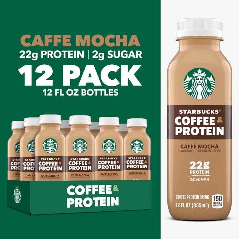 Starbucks Coffee & Protein Mocha, 12 fl oz, 12 Pack photo 2
