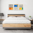 thumbnail image 3 of Boho Wall Art Prints - Framed Canvas Print Wall Art Set Color Blocks Abstract Mid Century Modern Wall Art Boho Decor, 3 of 11