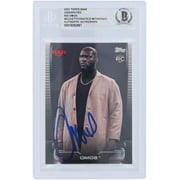 Omos WWE Autographed 2021 Topps Undisputed #20 Beckett Fanatics Witnessed Authenticated Rookie Card - Fanatics Authentic Certified