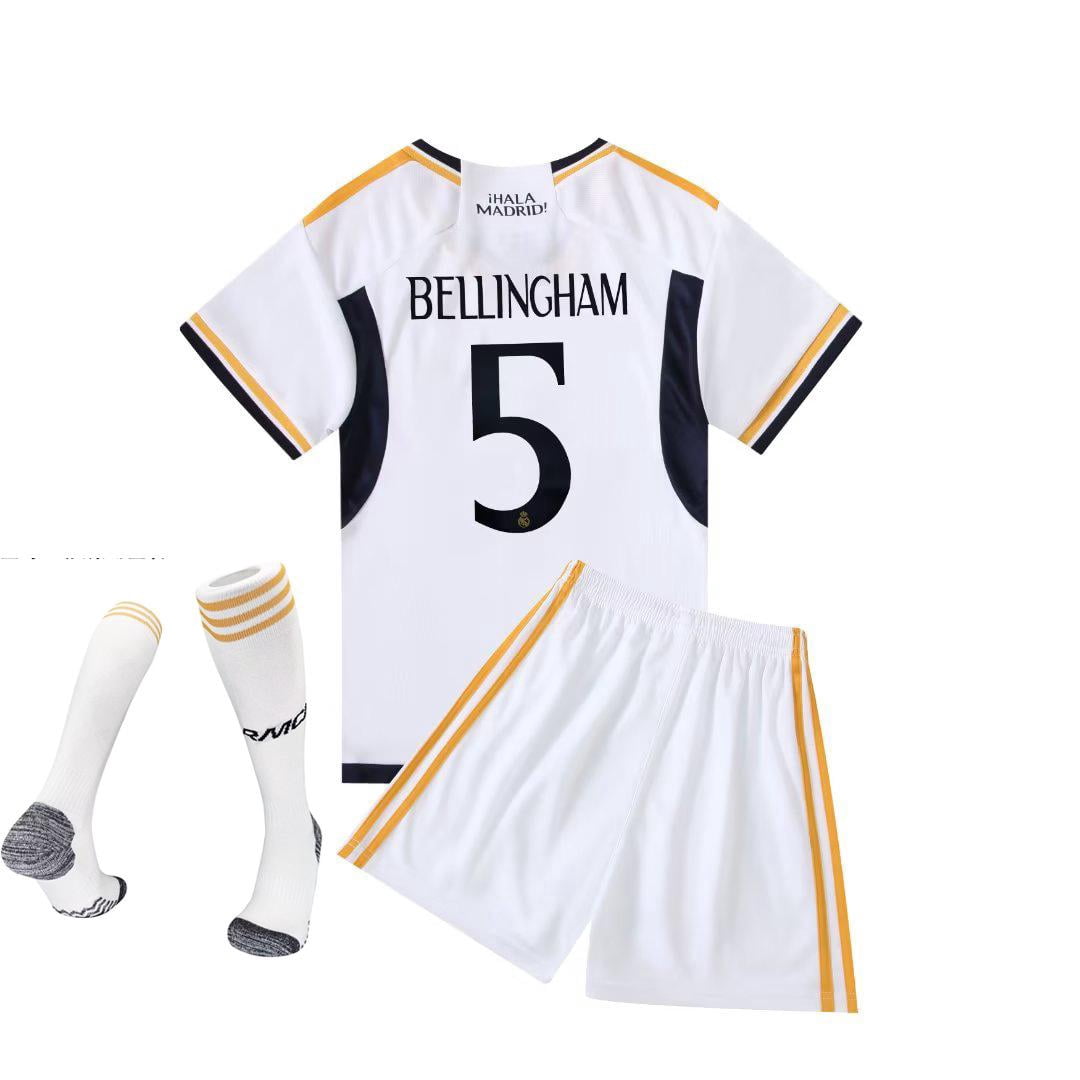 23-24 Bellingham 5 Real Madrid Jersey New Season Latest Adult Kids