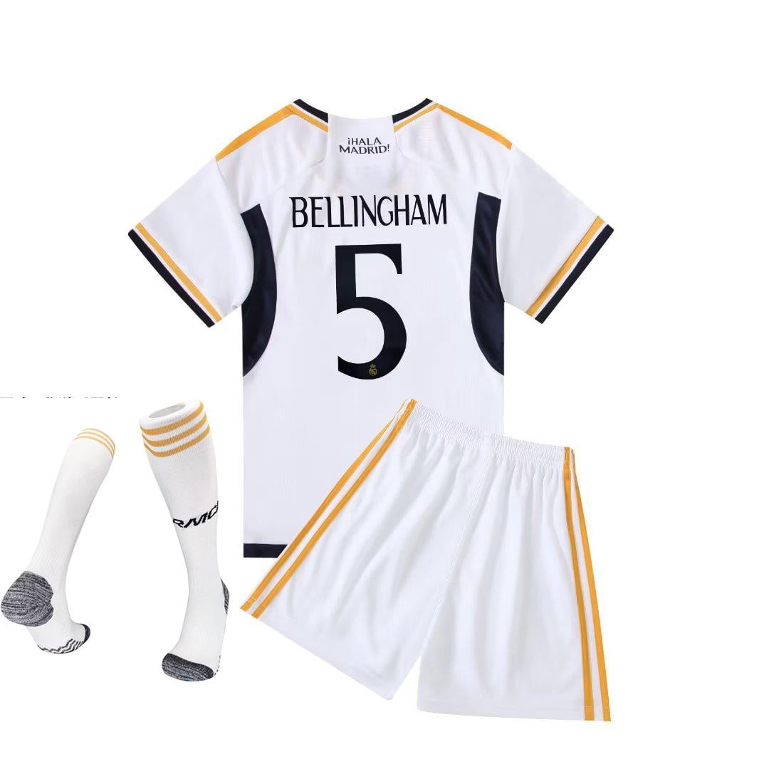 23-24 Bellingham 5 Real Madrid Jersey New Season Latest Adult Kids