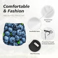 thumbnail image 6 of Lsque Fresh Blueberries Printed Women's Running Shorts with Liner Pockets,Elastic Quick Dry Workout Athletic Gym Yoga Shorts,Womens High Waist Shorts-X-Large, 6 of 9