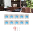thumbnail image 3 of Switches 10Pcs Keyboard Switches Blue Switch Exquisite Structure for Replacement DIY Mechanical Switches, 3 of 7