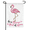 Garden Flag-2, variant on Pink Bow Baby Shower Garden Flag 12×18in Double Sided, Welcome Baby Party Yard Sign, Lightweight Festive Outdoor Lawn and Celebration Decoration