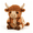 #A005 Style A, variant on DIY Patchwork Animal Kit – Create Your Own Plush Animals, Beginner Sewing Craft with Pre‑Cut Fabric, Stuffing, Buttons, 1 Kit