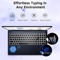 thumbnail image 6 of NIMO 15.6" IPS FHD-Laptop,8GB RAM,256GB SSD,Intel 6-Cores i3-1215U (Beat i5-1135G7),65W Type-C,Fingerprint,Computer with Backlit Keyboard Fingerprint Laptops for Business and Student,Wi-Fi 6,Win 11, 6 of 7