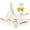Beige, variant on CAANNASWEIS 15 Pieces Nonstick Ceramic Cookware Set Healthy Pots And Pans Set Induction Kitchen Cookware sets