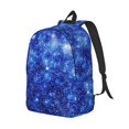 thumbnail image 2 of Balery Blurred Star Snow Christmas Vintage Canvas Backpack for Men and Women - Large Capacity, Durable Travel Laptop Bag for School, Work, Hiking, and Outdoor Activities, 2 of 7