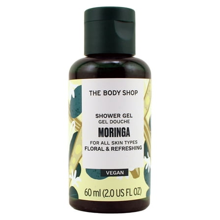 The Body Shop Moringa Shower Gel 2 Fl Ounce